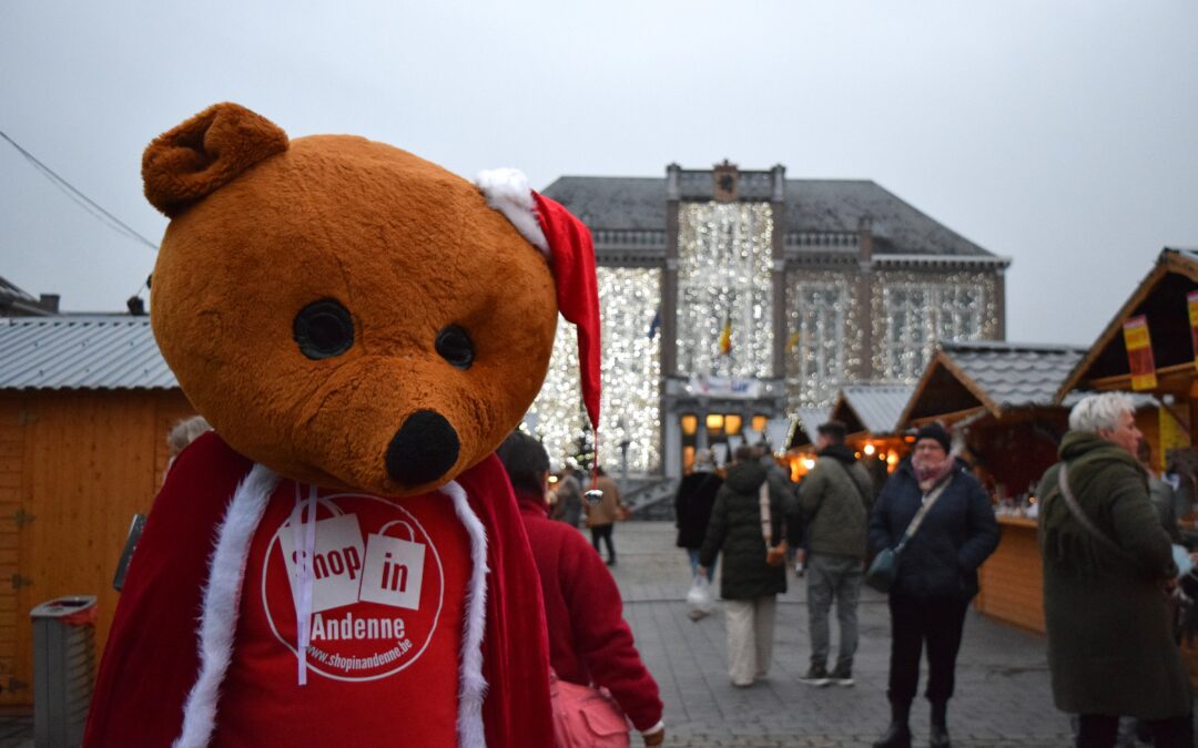 Miss Shopy au cœur de la magie de Noël à Andenne